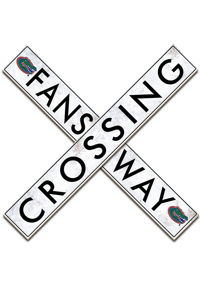 Florida Gators 48 Inch Fans Way Crossing Wall Art