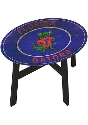 Florida Gators Vintage Heritage Side Orange End Table