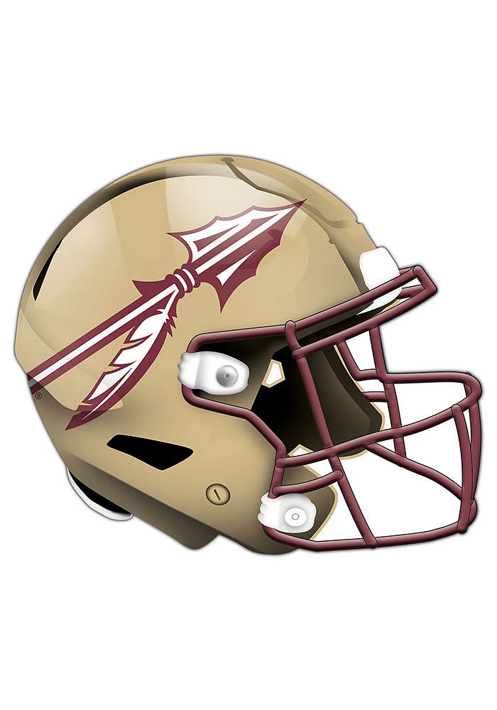 Florida State Seminoles 24in Helmet Cutout Sign - Maroon