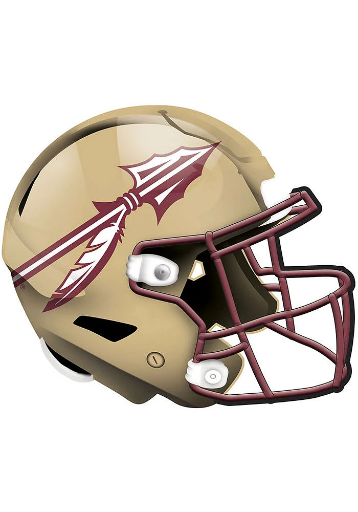 Florida State Seminoles 12in Authentic Helmet Sign - Maroon