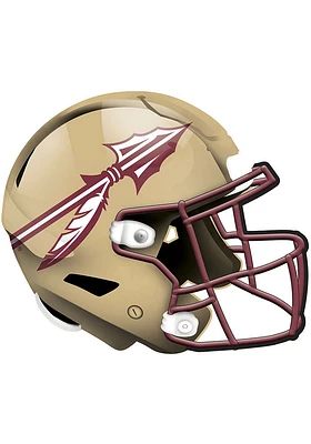 Florida State Seminoles 12in Authentic Helmet Sign - Maroon