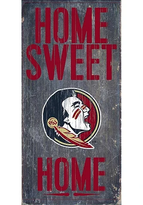 Florida State Seminoles Home Sweet Home Sign - Maroon