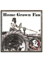 Florida State Seminoles Aluminum Can Sign - Maroon