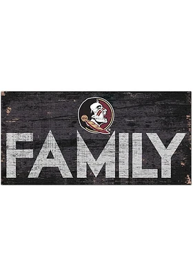 Florida State Seminoles Family 6x12 Sign - Maroon