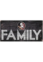 Florida State Seminoles Family 6x12 Sign - Maroon