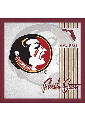 Florida State Seminoles Album Sign - Maroon