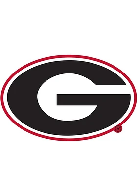 Georgia Bulldogs Distressed Logo Cutout Sign - Red