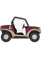 Florida State Seminoles ATV Cutout Sign - Maroon
