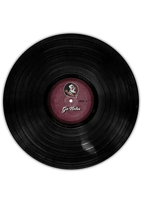 Florida State Seminoles 12 Inch Vinyl Circle Sign - Maroon