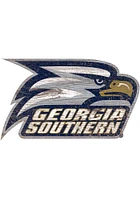 Georgia Southern Eagles Distressed Logo Cutout Sign - Blue