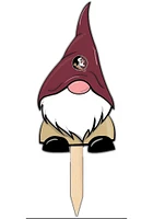 Florida State Seminoles Gnome Yard Gnome