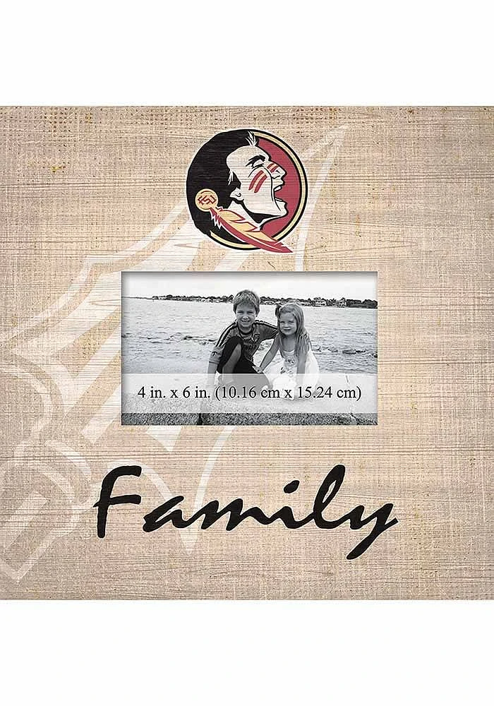 Florida State Seminoles Family Picture Picture Frame - Maroon