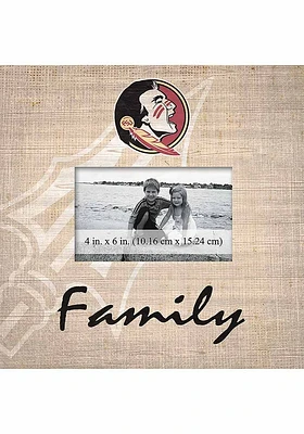 Florida State Seminoles Family Picture Picture Frame - Maroon
