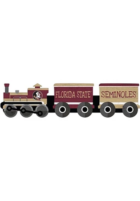 Florida State Seminoles Train Cutout Sign - Maroon