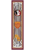 Florida State Seminoles Throwback Sign - Maroon