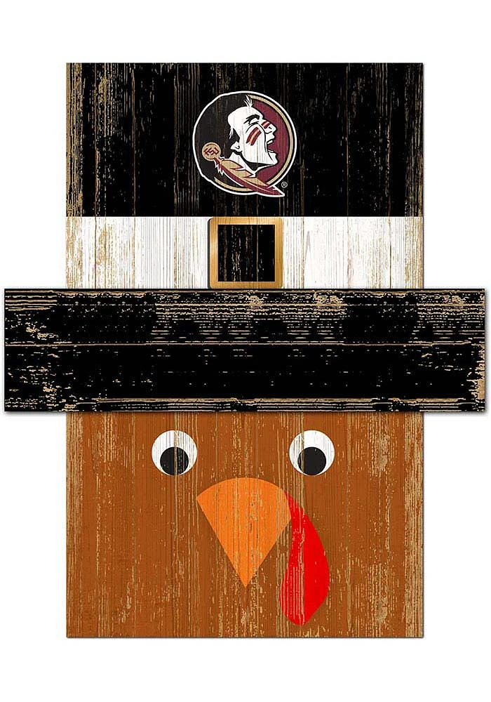 Florida State Seminoles Turkey Head Sign - Maroon