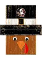 Florida State Seminoles Turkey Head Sign - Maroon