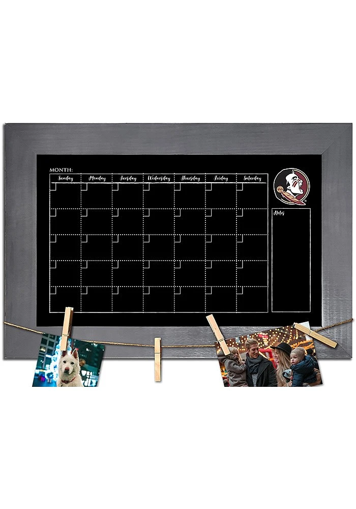 Florida State Seminoles Monthly Chalkboard Picture Frame - Maroon