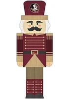Florida State Seminoles 31 Inch Nutcracker Leaner Sign - Maroon
