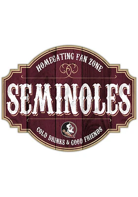 Florida State Seminoles 24 Inch Homegating Tavern Sign - Maroon