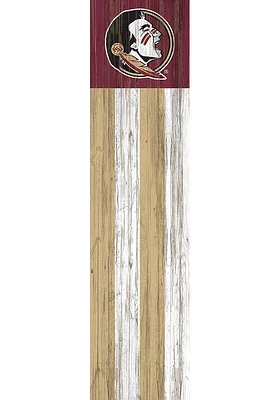 Florida State Seminoles 48 Inch Flag Leaner Sign - Maroon