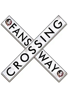 Florida State Seminoles 48 Inch Fans Way Crossing Wall Art