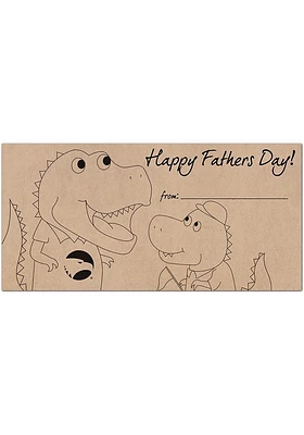Georgia Southern Eagles Fathers Day Coloring Sign - Blue