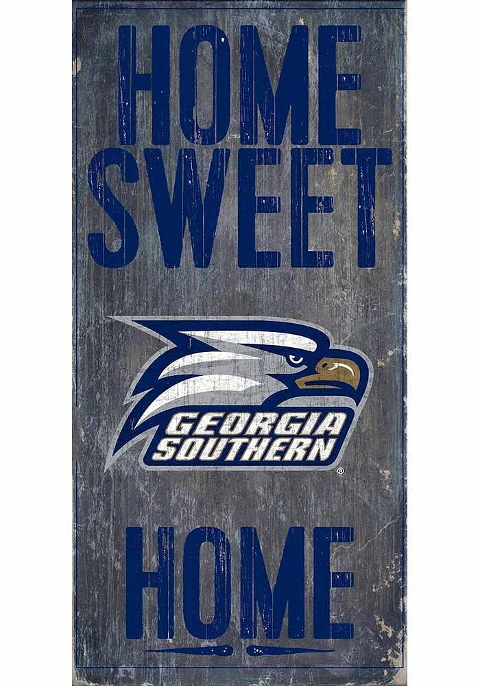 Georgia Southern Eagles Home Sweet Home Sign - Blue