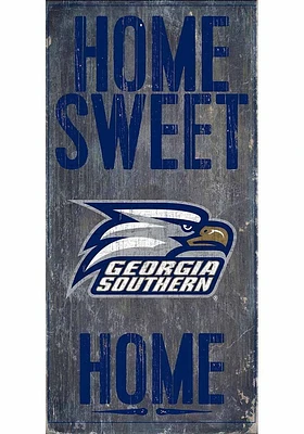 Georgia Southern Eagles Home Sweet Home Sign - Blue