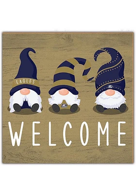 Georgia Southern Eagles Welcome Gnomes Sign - Blue