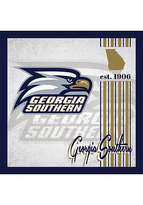 Georgia Southern Eagles Album Sign - Blue