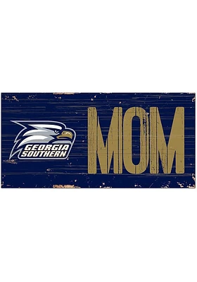 Georgia Southern Eagles MOM Sign - Blue