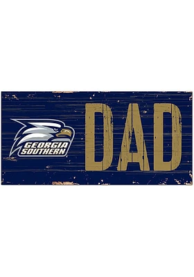 Georgia Southern Eagles DAD Sign - Blue