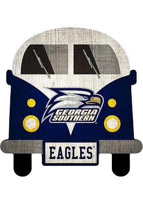 Georgia Southern Eagles Team Bus Sign - Blue