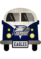 Georgia Southern Eagles Team Bus Sign - Blue