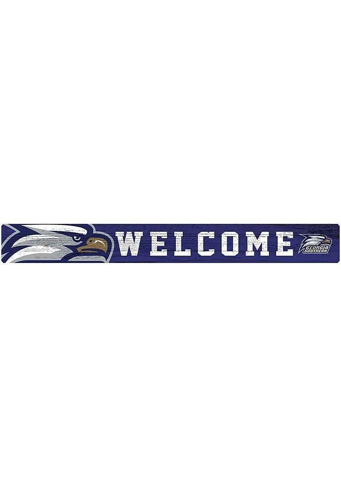 Georgia Southern Eagles Welcome Strip Sign - Blue