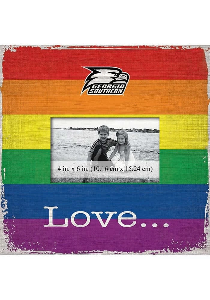 Georgia Southern Eagles Love Pride Picture Frame - Blue