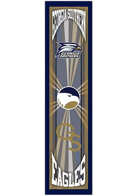Georgia Southern Eagles Throwback Sign - Blue
