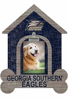 Georgia Southern Eagles Dog Bone House Clip Picture Frame - Blue