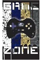 Georgia Southern Eagles Grunge Game Zone Sign - Blue