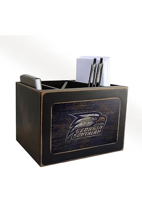 Georgia Southern Eagles Distressed Desktop Organizer Desk Accessory