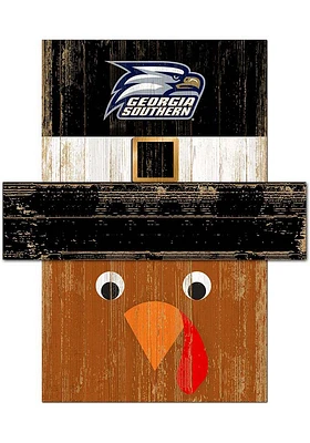 Georgia Southern Eagles Turkey Head Sign - Blue