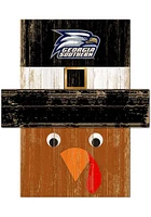 Georgia Southern Eagles Turkey Head Sign - Blue