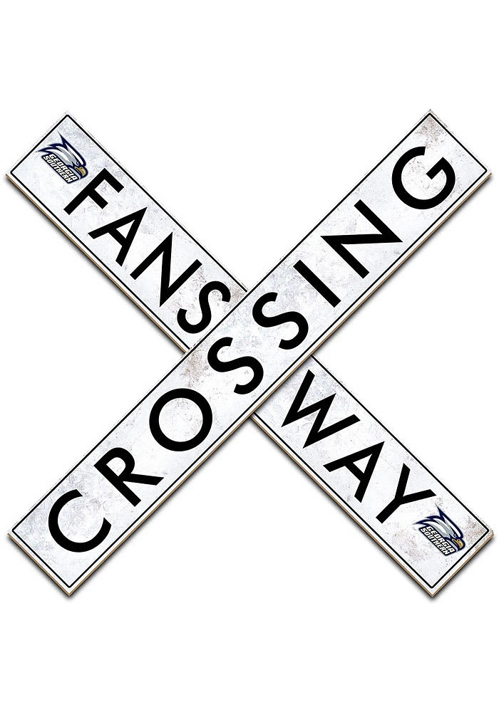 Georgia Southern Eagles 48 Inch Fans Way Crossing Wall Art