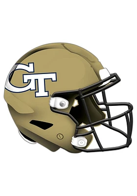 GA Tech Yellow Jackets 24in Helmet Cutout Sign - Blue