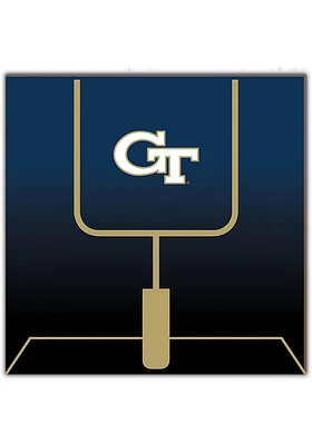 GA Tech Yellow Jackets Goal Gradient Sign - Blue