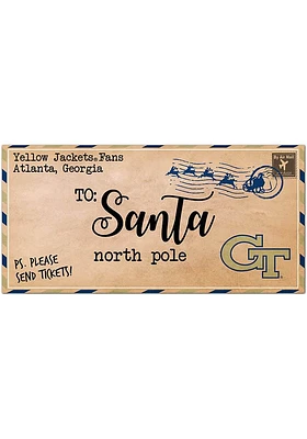GA Tech Yellow Jackets To Santa Decor