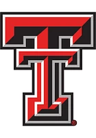 Texas Tech Red Raiders Distressed Logo Cutout Sign - Red