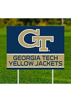 GA Tech Yellow Jackets Team Yard Sign - Blue