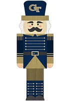 GA Tech Yellow Jackets 31 Inch Nutcracker Leaner Sign - Blue